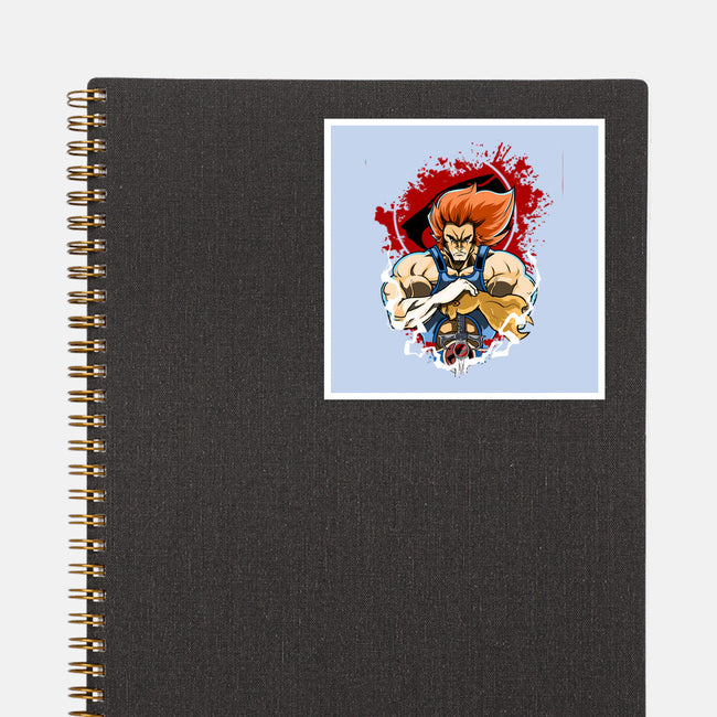 Lion-O The King-None-Glossy-Sticker-Diego Oliver