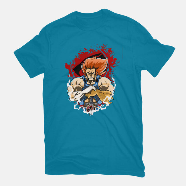 Lion-O The King-Mens-Heavyweight-Tee-Diego Oliver