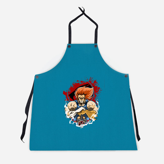 Lion-O The King-Unisex-Kitchen-Apron-Diego Oliver