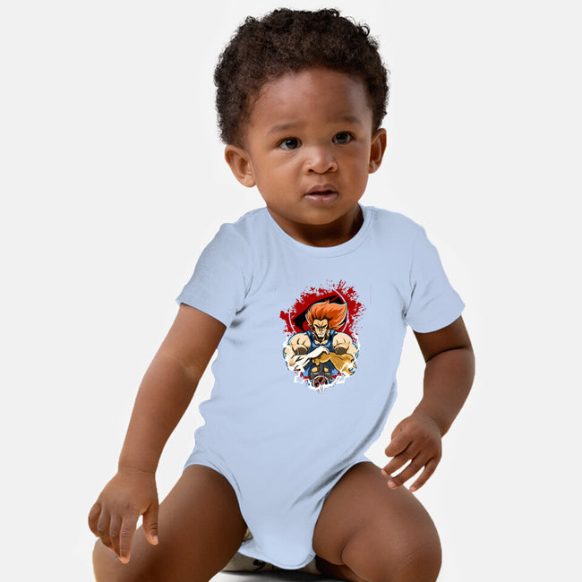 Lion-O The King-Baby-Basic-Onesie-Diego Oliver