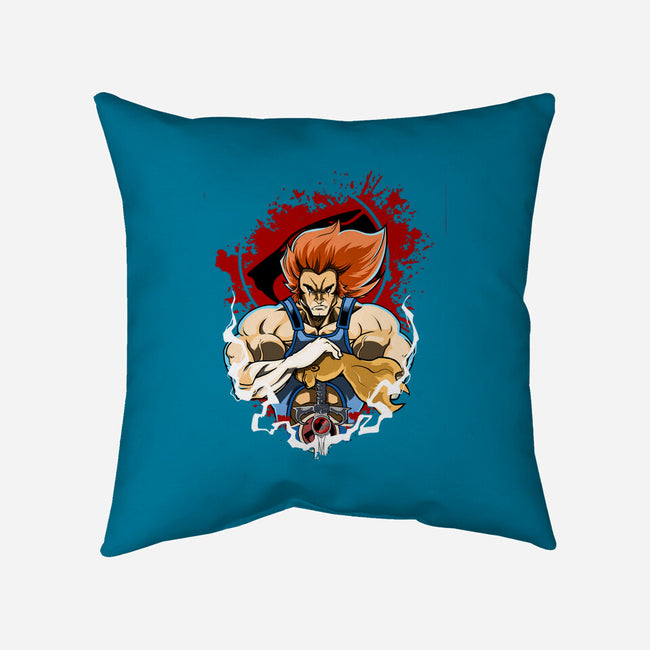 Lion-O The King-None-Removable Cover-Throw Pillow-Diego Oliver