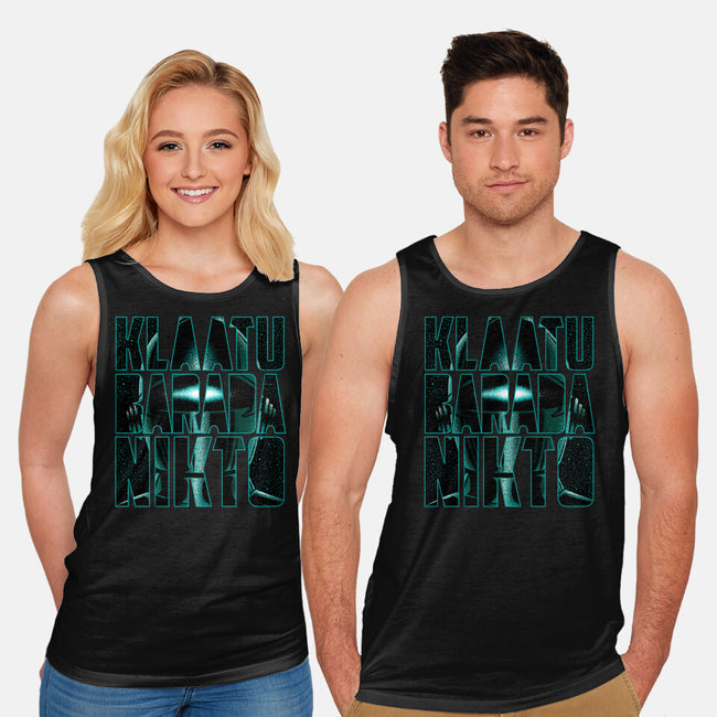 UFO Password-Unisex-Basic-Tank-Tronyx79