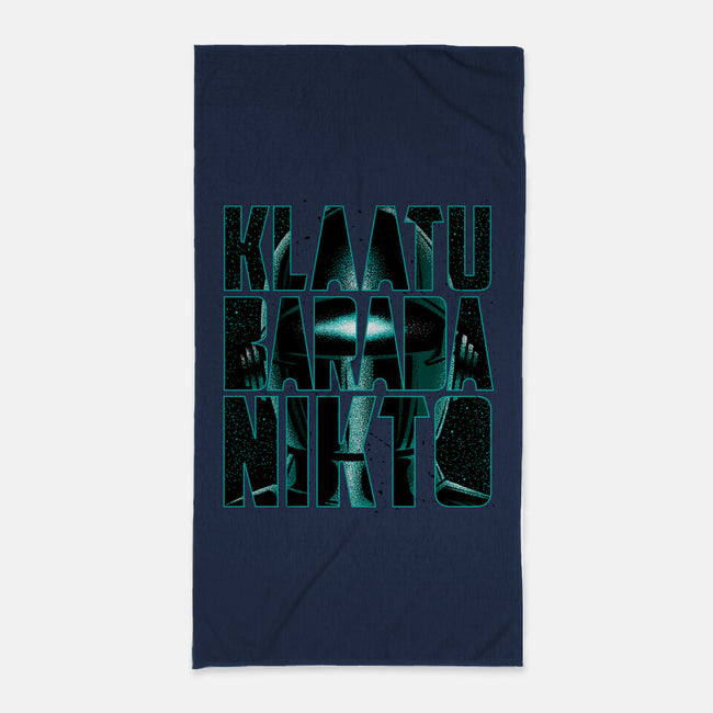 UFO Password-None-Beach-Towel-Tronyx79