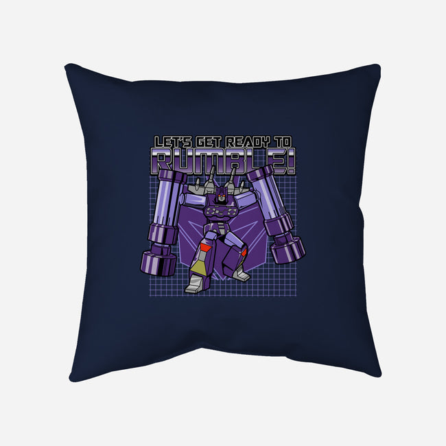 Let's Get Ready To Rumble-None-Removable Cover-Throw Pillow-Boggs Nicolas