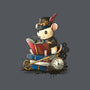 Steampunk Mouse Reader-None-Matte-Poster-NemiMakeit