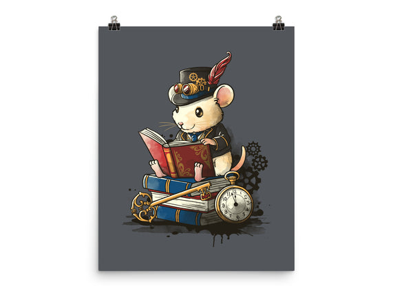 Steampunk Mouse Reader