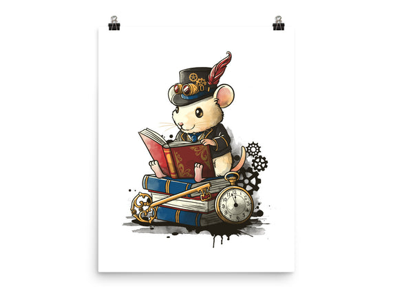 Steampunk Mouse Reader