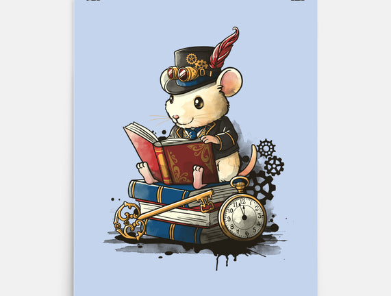 Steampunk Mouse Reader