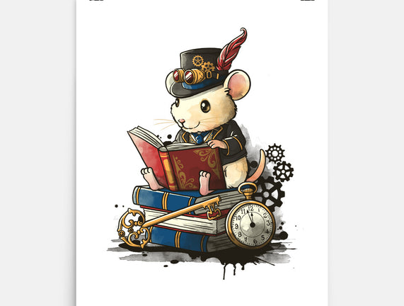 Steampunk Mouse Reader