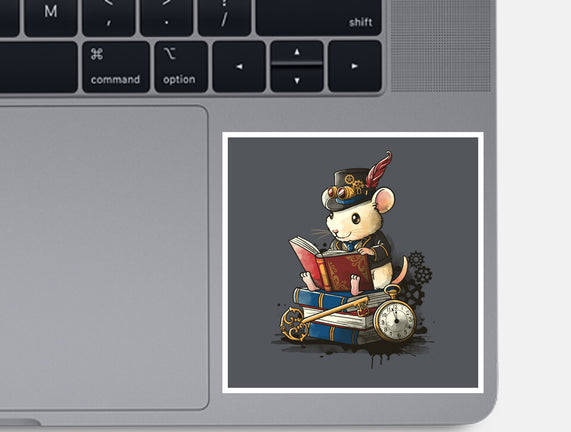 Steampunk Mouse Reader