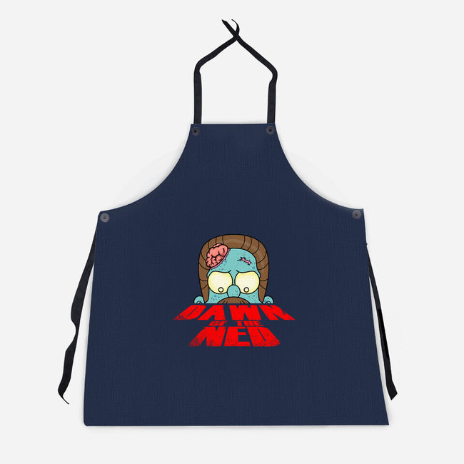 Dawn Of The Ned-Unisex-Kitchen-Apron-Boggs Nicolas