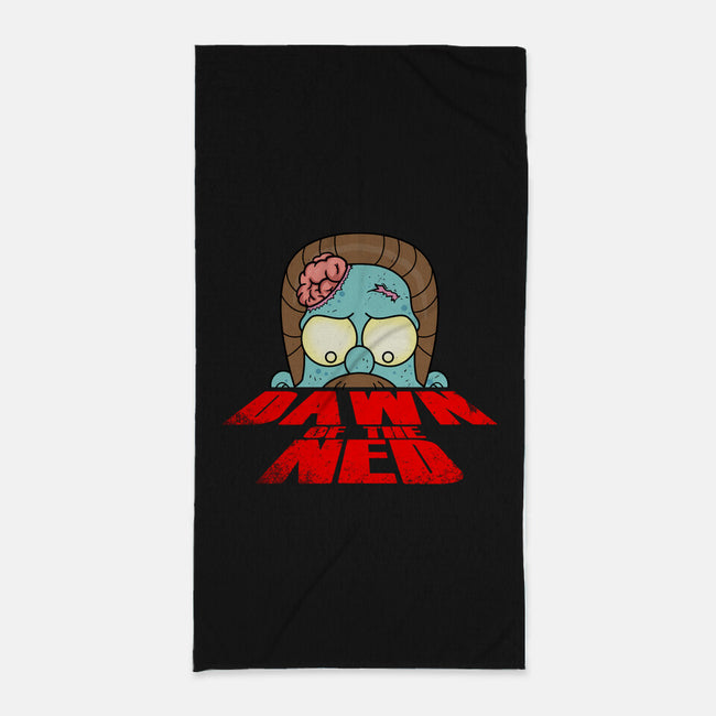 Dawn Of The Ned-None-Beach-Towel-Boggs Nicolas