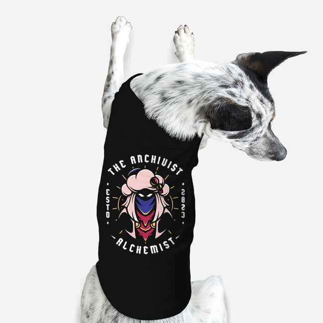 The Archivist Alchemist-Dog-Basic-Pet Tank-Alundrart