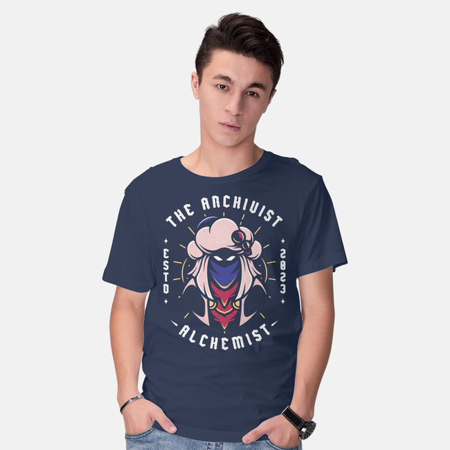 The Archivist Alchemist-Mens-Basic-Tee-Alundrart