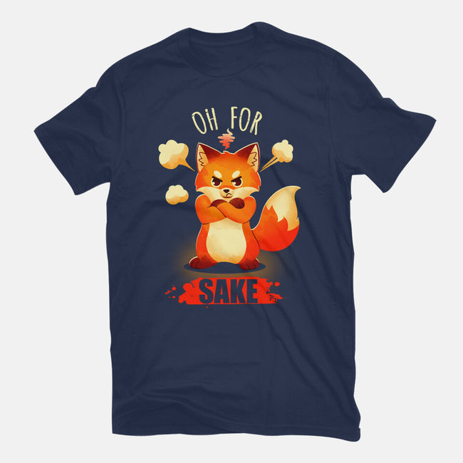 Oh For Fox Sake-Womens-Fitted-Tee-Digital Magician