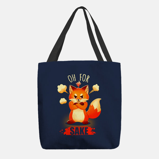 Oh For Fox Sake-None-Basic Tote-Bag-Digital Magician