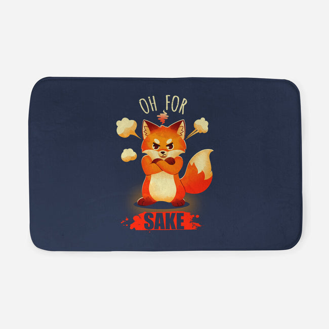 Oh For Fox Sake-None-Memory Foam-Bath Mat-Digital Magician