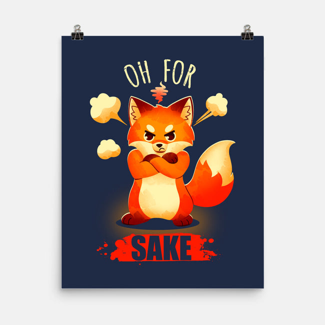 Oh For Fox Sake-None-Matte-Poster-Digital Magician