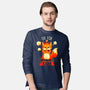 Oh For Fox Sake-Mens-Long Sleeved-Tee-Digital Magician