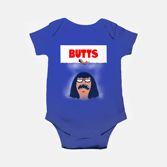 Butt Shark-Baby-Basic-Onesie-Boggs Nicolas