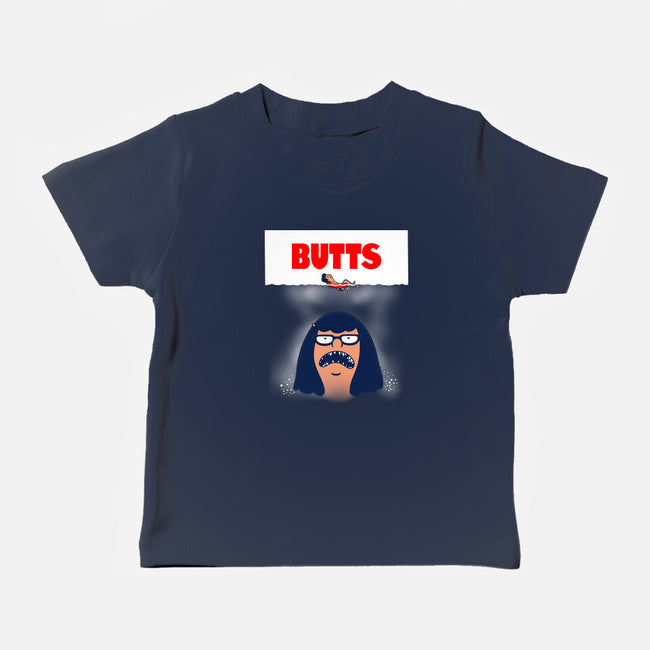 Butt Shark-Baby-Basic-Tee-Boggs Nicolas