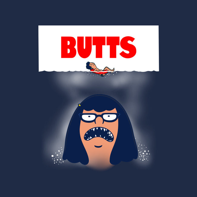 Butt Shark-Womens-Fitted-Tee-Boggs Nicolas