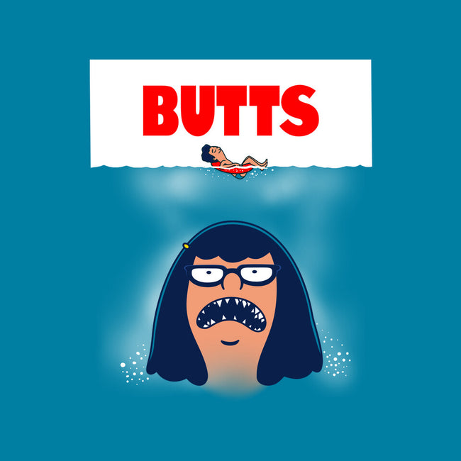 Butt Shark-Womens-Fitted-Tee-Boggs Nicolas