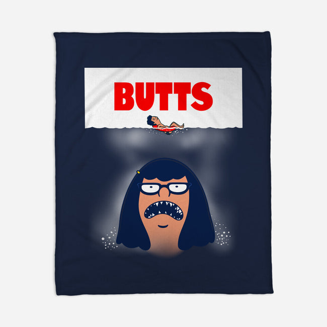 Butt Shark-None-Fleece-Blanket-Boggs Nicolas