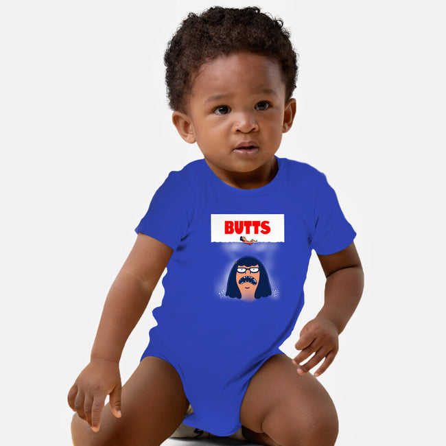 Butt Shark-Baby-Basic-Onesie-Boggs Nicolas