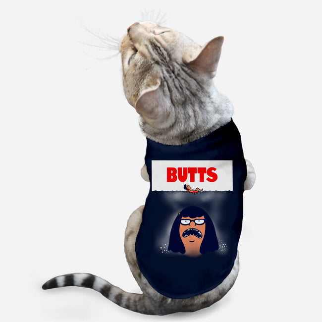 Butt Shark-Cat-Basic-Pet Tank-Boggs Nicolas