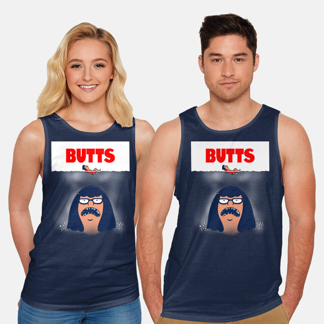 Butt Shark-Unisex-Basic-Tank-Boggs Nicolas