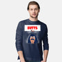 Butt Shark-Mens-Long Sleeved-Tee-Boggs Nicolas