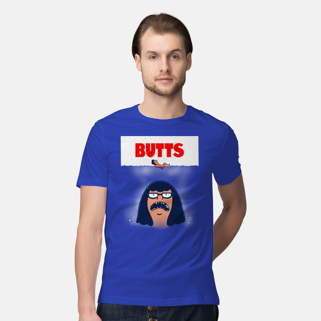 Butt Shark-Mens-Premium-Tee-Boggs Nicolas