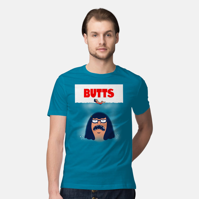 Butt Shark-Mens-Premium-Tee-Boggs Nicolas