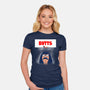 Butt Shark-Womens-Fitted-Tee-Boggs Nicolas