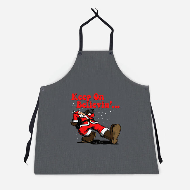 Keep On Believin-Unisex-Kitchen-Apron-Boggs Nicolas