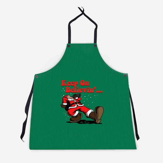 Keep On Believin-Unisex-Kitchen-Apron-Boggs Nicolas