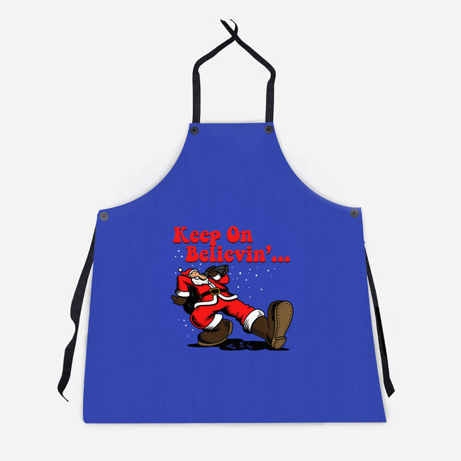 Keep On Believin-Unisex-Kitchen-Apron-Boggs Nicolas