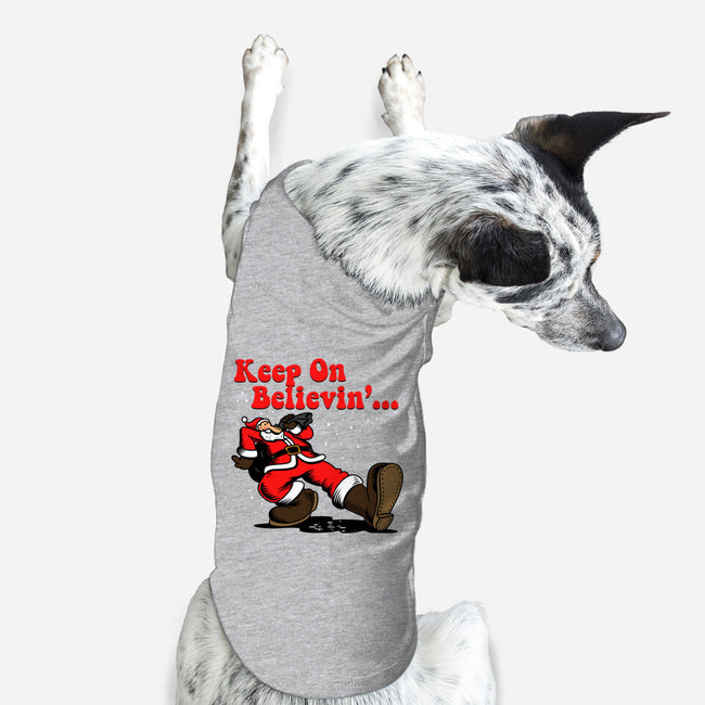 Keep On Believin-Dog-Basic-Pet Tank-Boggs Nicolas