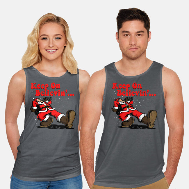 Keep On Believin-Unisex-Basic-Tank-Boggs Nicolas