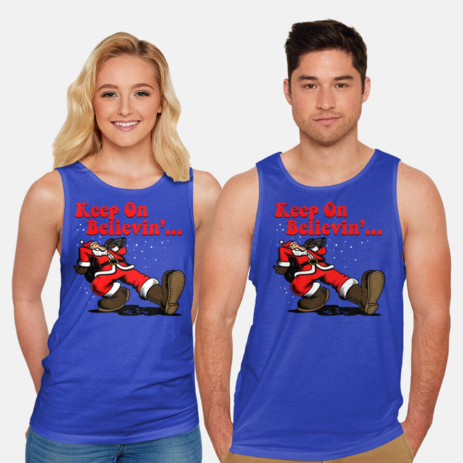 Keep On Believin-Unisex-Basic-Tank-Boggs Nicolas