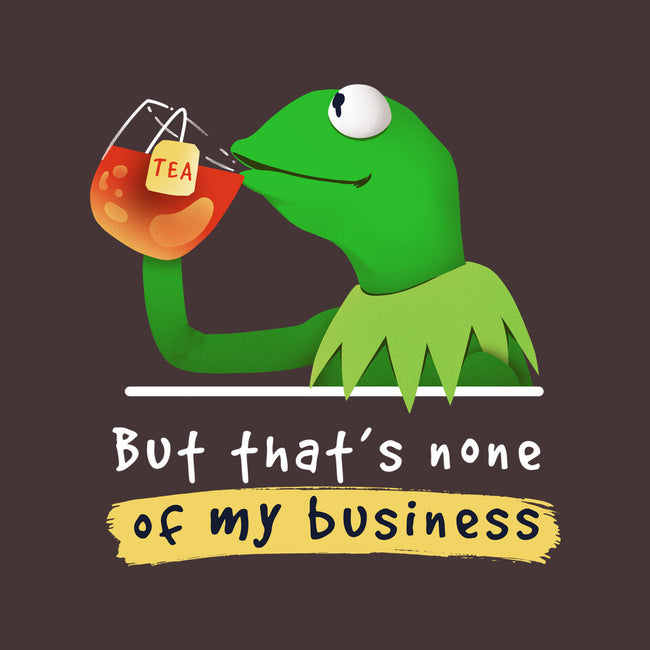 None Of My Business Muppet-None-Fleece-Blanket-Digital Magician