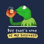 None Of My Business Muppet-None-Beach-Towel-Digital Magician