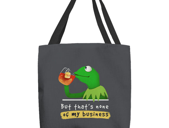 None Of My Business Muppet