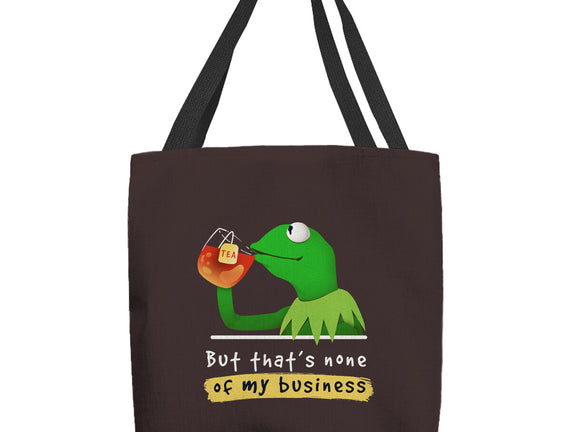 None Of My Business Muppet