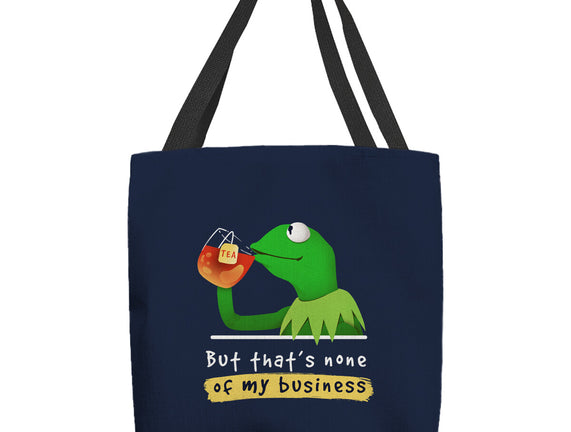 None Of My Business Muppet