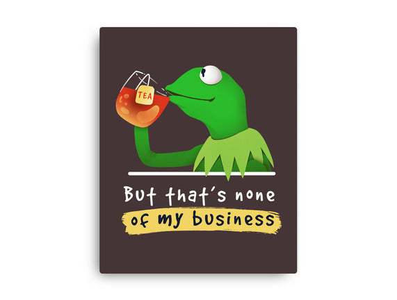 None Of My Business Muppet