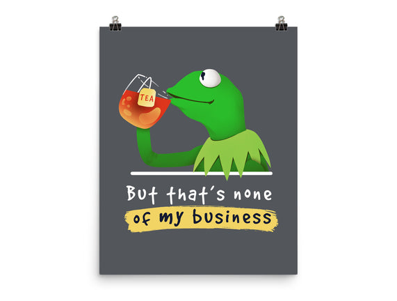 None Of My Business Muppet