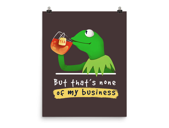 None Of My Business Muppet