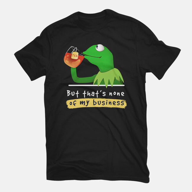 None Of My Business Muppet-Mens-Premium-Tee-Digital Magician